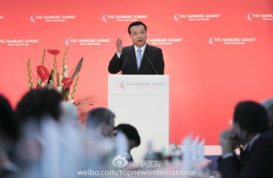 李克强:中欧交融一切都有可能 李克强:中欧交融一切都有可能